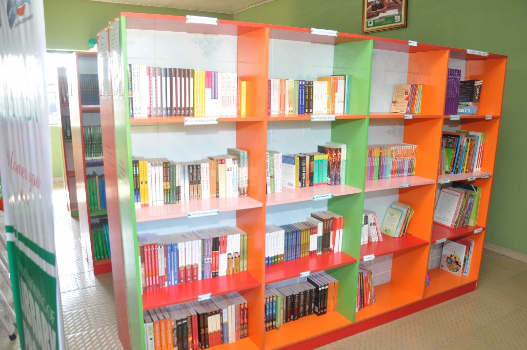 GGSS Oromenike, PH girls celebrate CEF refurbishment and donation of library