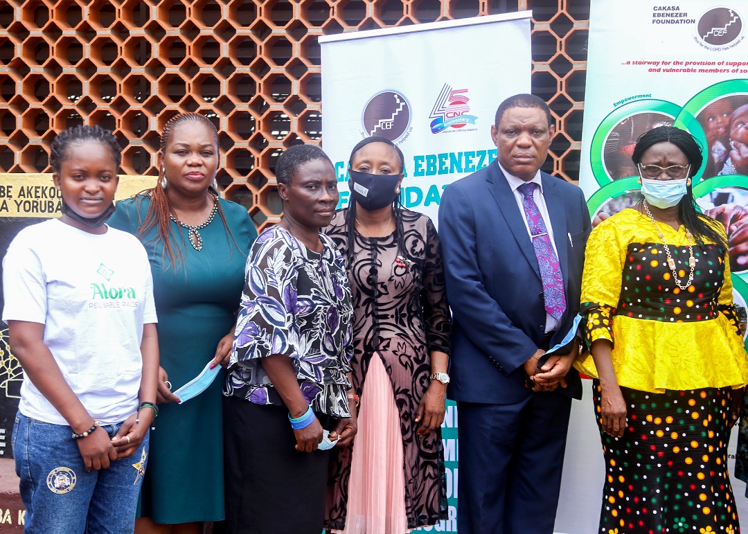 1,500 female students in Lagos State receive sanitary care packs as CEF partners OGAV in girl child empowerment