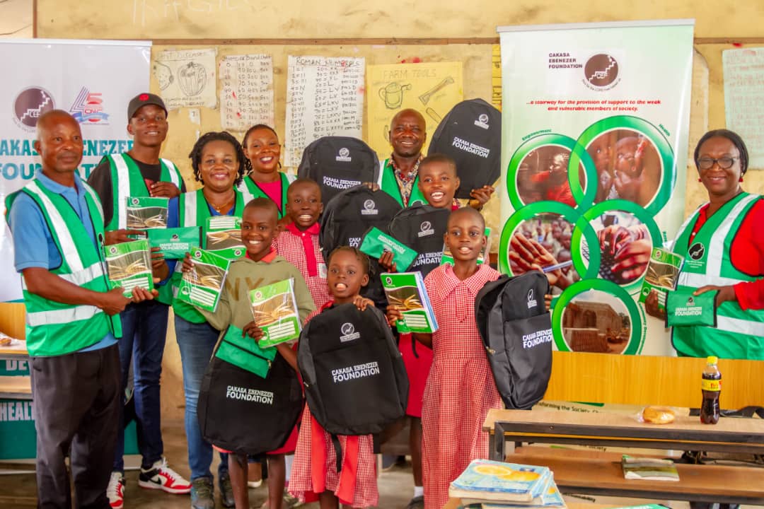 Cakasa Ebenezer Foundation donates back-to-school kits to three Lagos public schools
